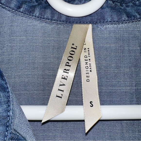 Liverpool Ponderosa Button Down Shirt - Picture 9 of 12